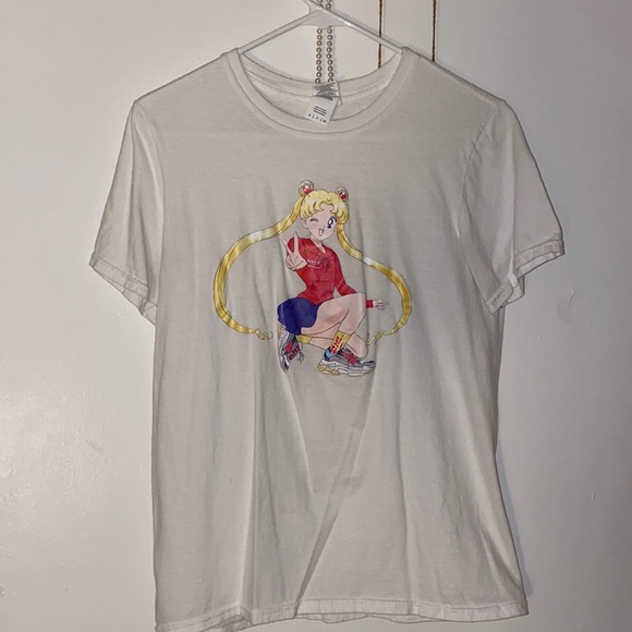 Small - Balenciaga Sailor Moon - Graphic Anime Tee - Picture 1 of 2